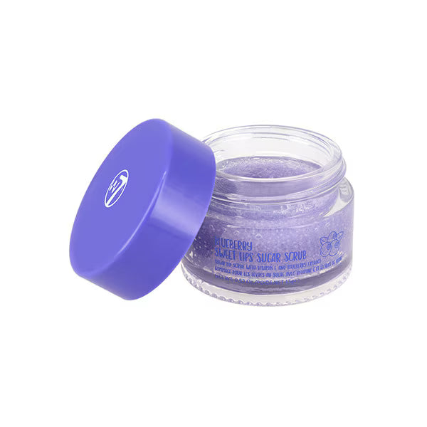 W7 Sweet Lips Blueberry Sugar Lip Scrub 15g (British brand)