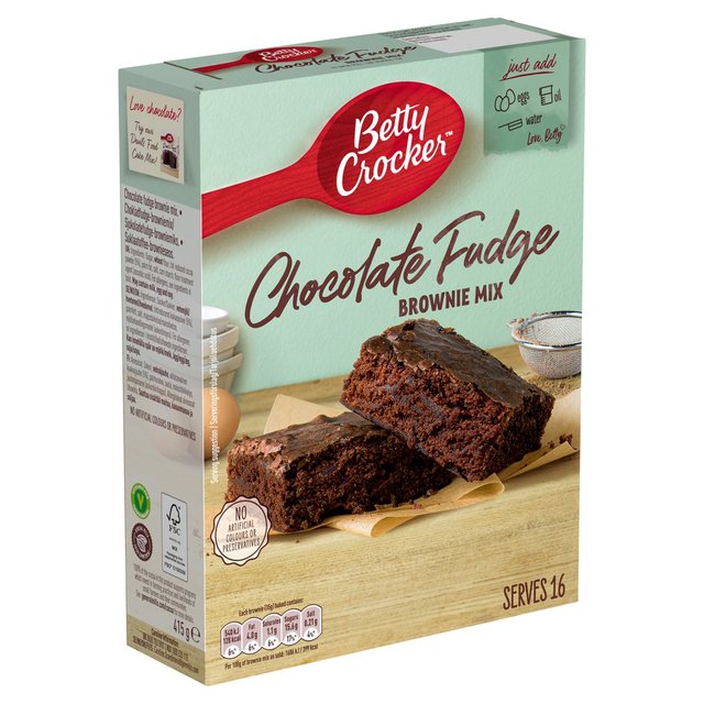 Betty Crocker Chocolate Fudge Brownie Mix   415g GOODS M&S   