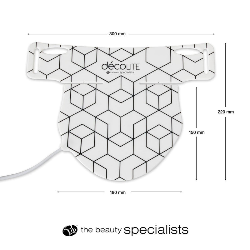Rio decoLITE LED treatment mask, imported from the UK