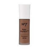 No7 Stay Perfect Foundation SPF30 30ml GOODS Boots cedar 210C  