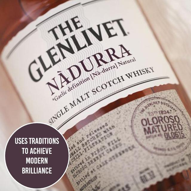 The Glenlivet Nadurra First Fill Single Malt Scotch Whisky   70cl GOODS M&S   