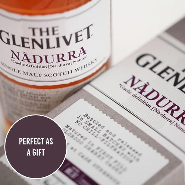 The Glenlivet Nadurra First Fill Single Malt Scotch Whisky   70cl GOODS M&S   