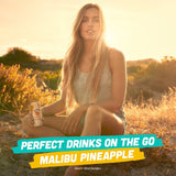 Malibu Coconut Rum & Pineapple Sparkling Pre-Mixed Can   25cl GOODS M&S   