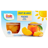 Dole Peaches In Juice Fruit Pots Multipack    4 x 113g GOODS M&S   