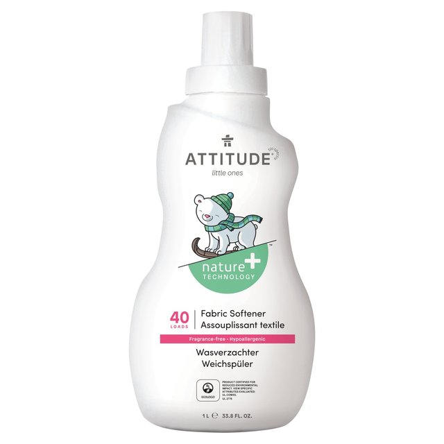 Attitude Little Ones Fabric Softener Fragrance Free 40 Loads   1L GOODS M&S   