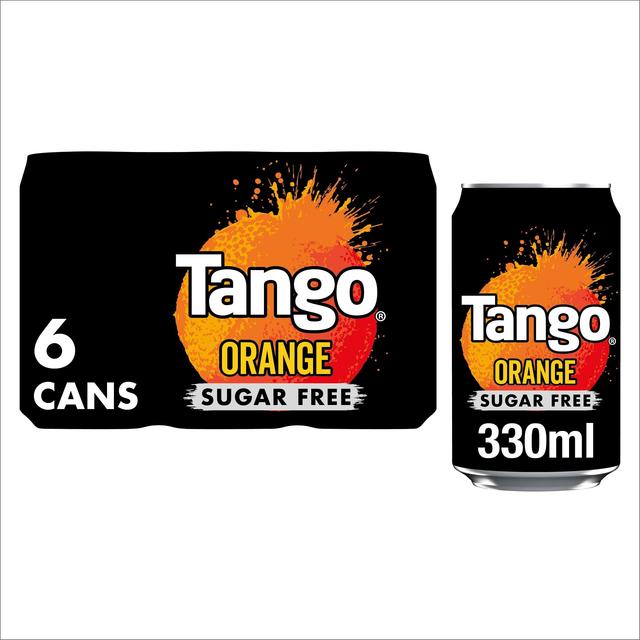 Tango Orange Sugar Free   6 x 330ml GOODS M&S   