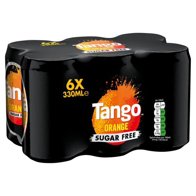 Tango Orange Sugar Free   6 x 330ml