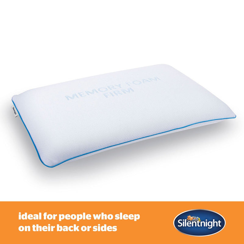 Silentnight Impress Firm Memory Foam Pillow 48x74 cm - British product