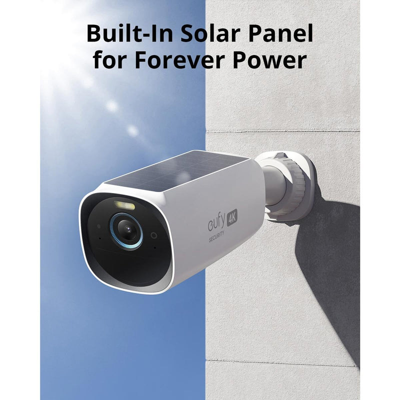 eufy eufyCam S330 4K solar security camera 2 pack - British product