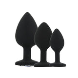 Loving Joy metal butt plug set gold set of 3 (British brand)