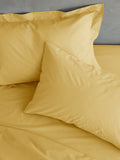 Catherine Lansfield yellow percale fitted sheet - British product