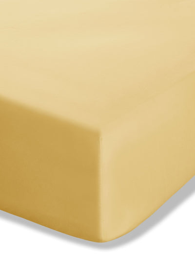 Catherine Lansfield Drap-housse Plat Percale Extra Profond Jaune Facile d'Entretien Next - Acheter en ligne chez McGrocer