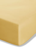 Catherine Lansfield yellow percale fitted sheet - British product