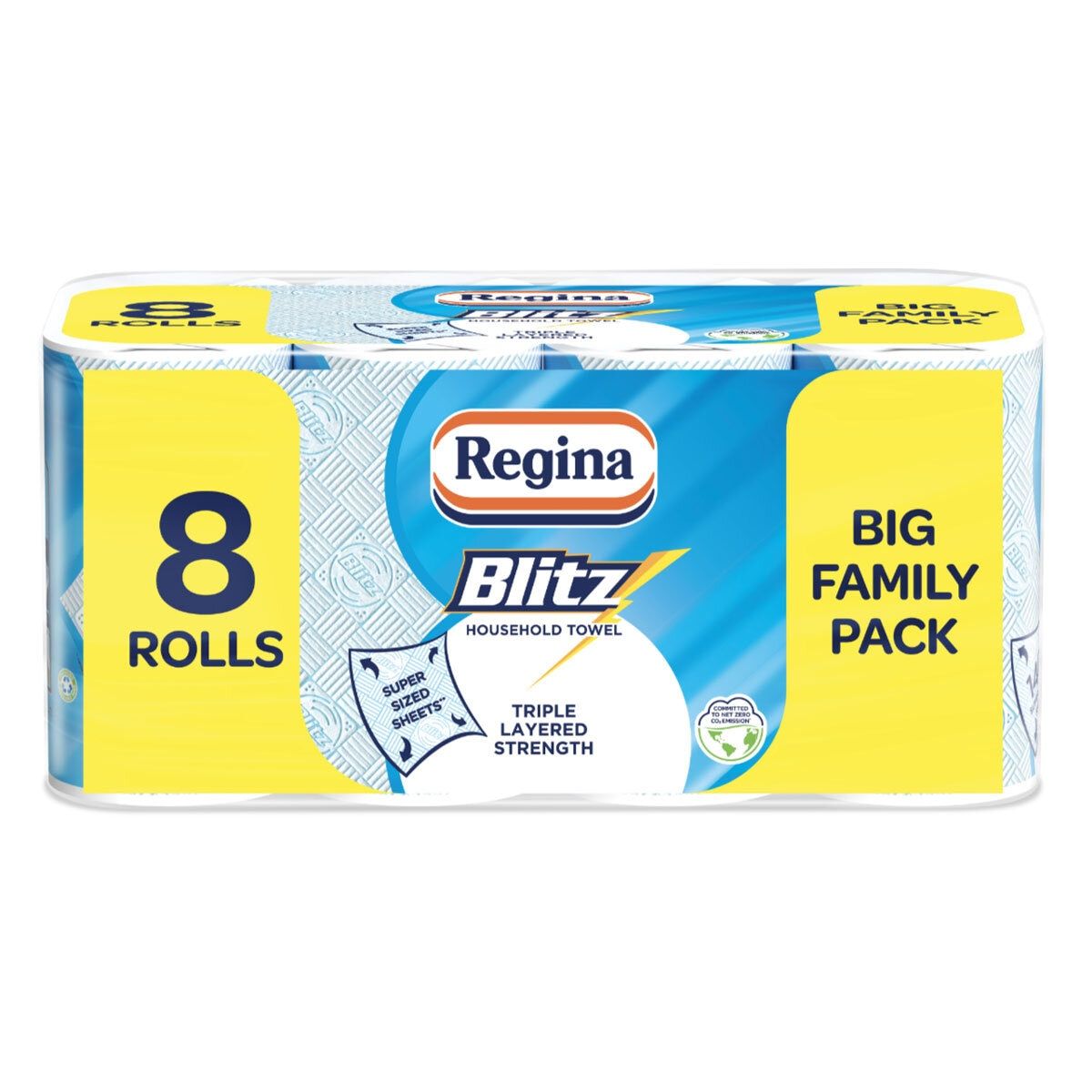 Regina Blitz Household Towel, 8 Pack (70 Sheets Per Roll) GOODS Costco UK