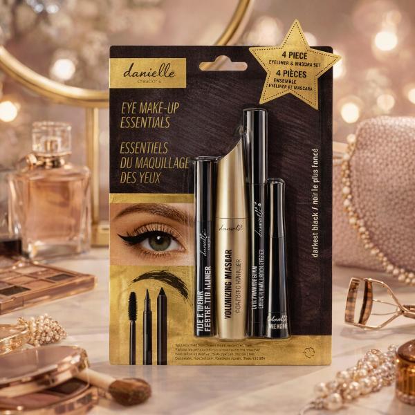 Danielle Creations eye makeup gift set 4pcs (British brand)