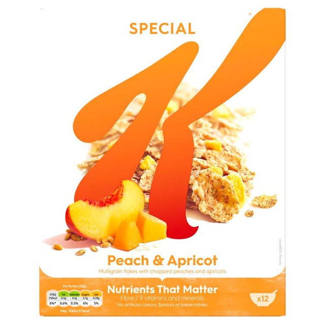 Kellogg's Special K Peach & Apricot Breakfast Cereal   360g GOODS M&S   