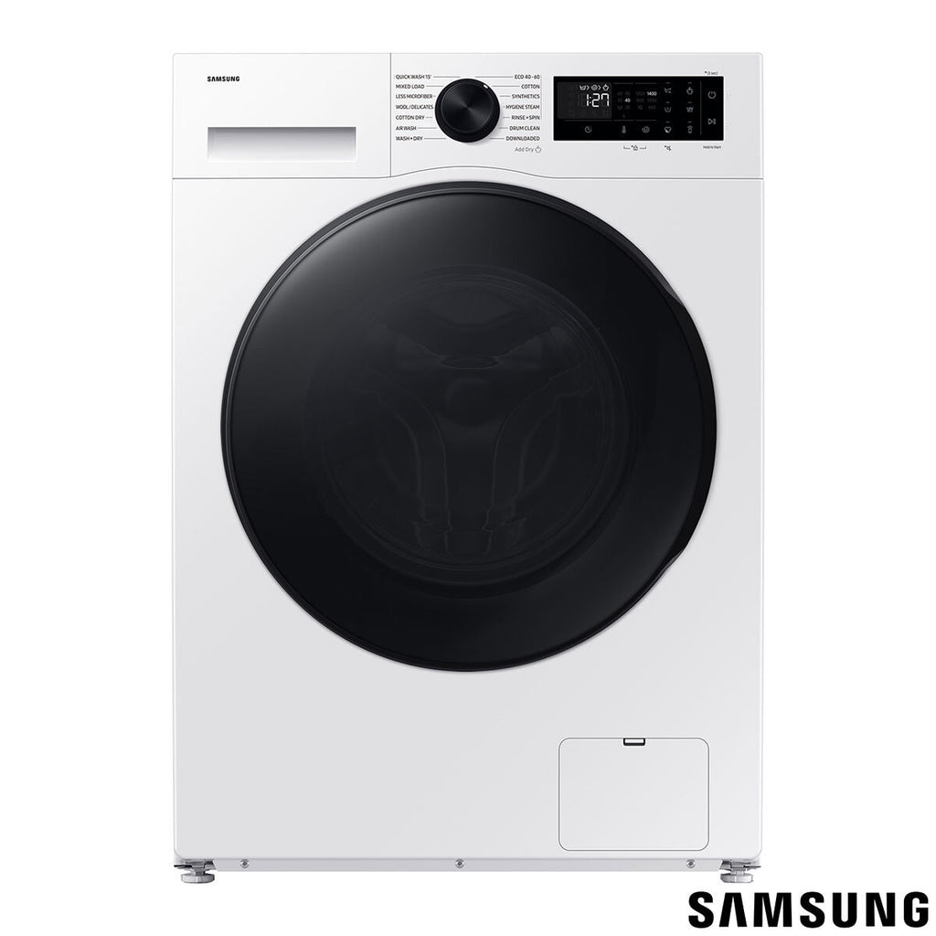 Samsung WD11DG5B15BEEU 11/6kg Washer Dryer, D Rated in White