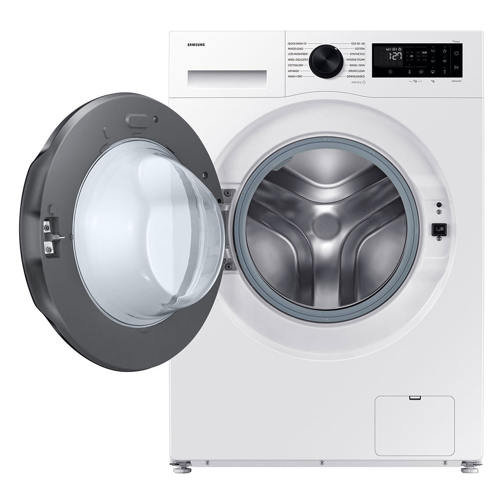 Samsung WD11DG5B15BEEU 11/6kg Washer Dryer, D Rated in White