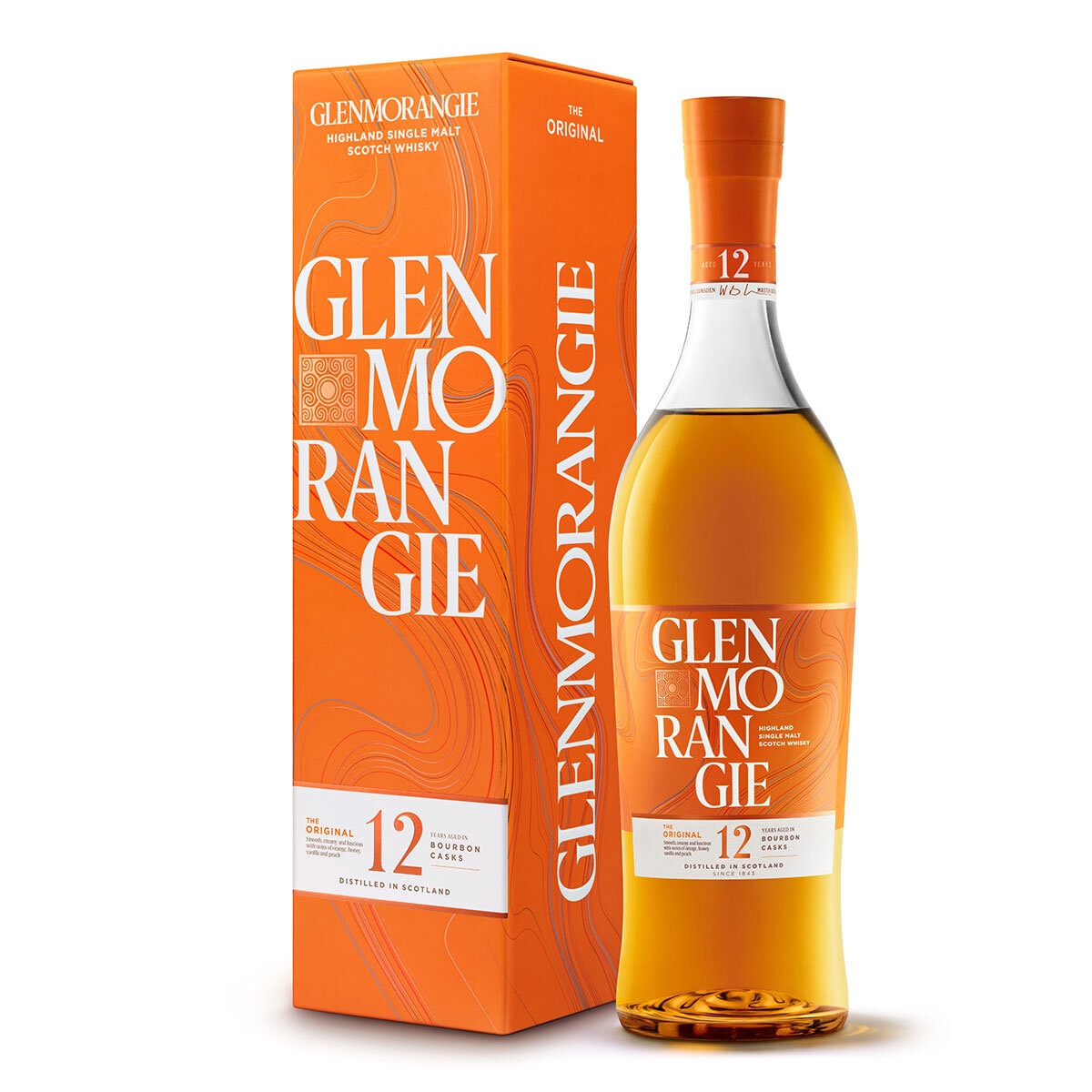 Glenmorangie The Original 12 Year Old single malt Scotch whisky 70cl, UK version