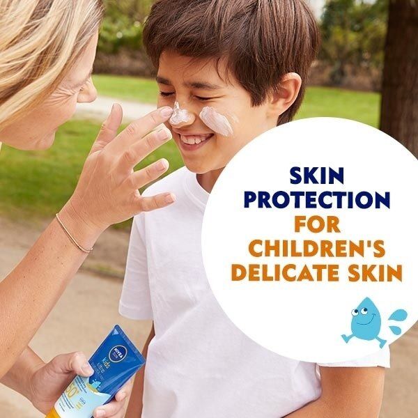 NIVEA SUN Kids Protect & Play Sun Cream Lotion SPF50+ 150ml GOODS Superdrug   