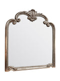 Gallery Home Silver Palazzo Mantel Mirror 115.5cm x 104cm, UK version