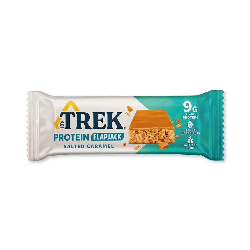 Trek salted caramel protein flapjack 50g - British product