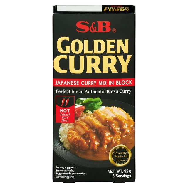 S&B Golden Curry Mix Hot   92g GOODS M&S   