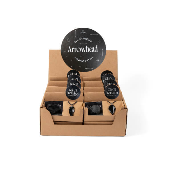 Myga Black Obsidian Stone Gift Set - British product