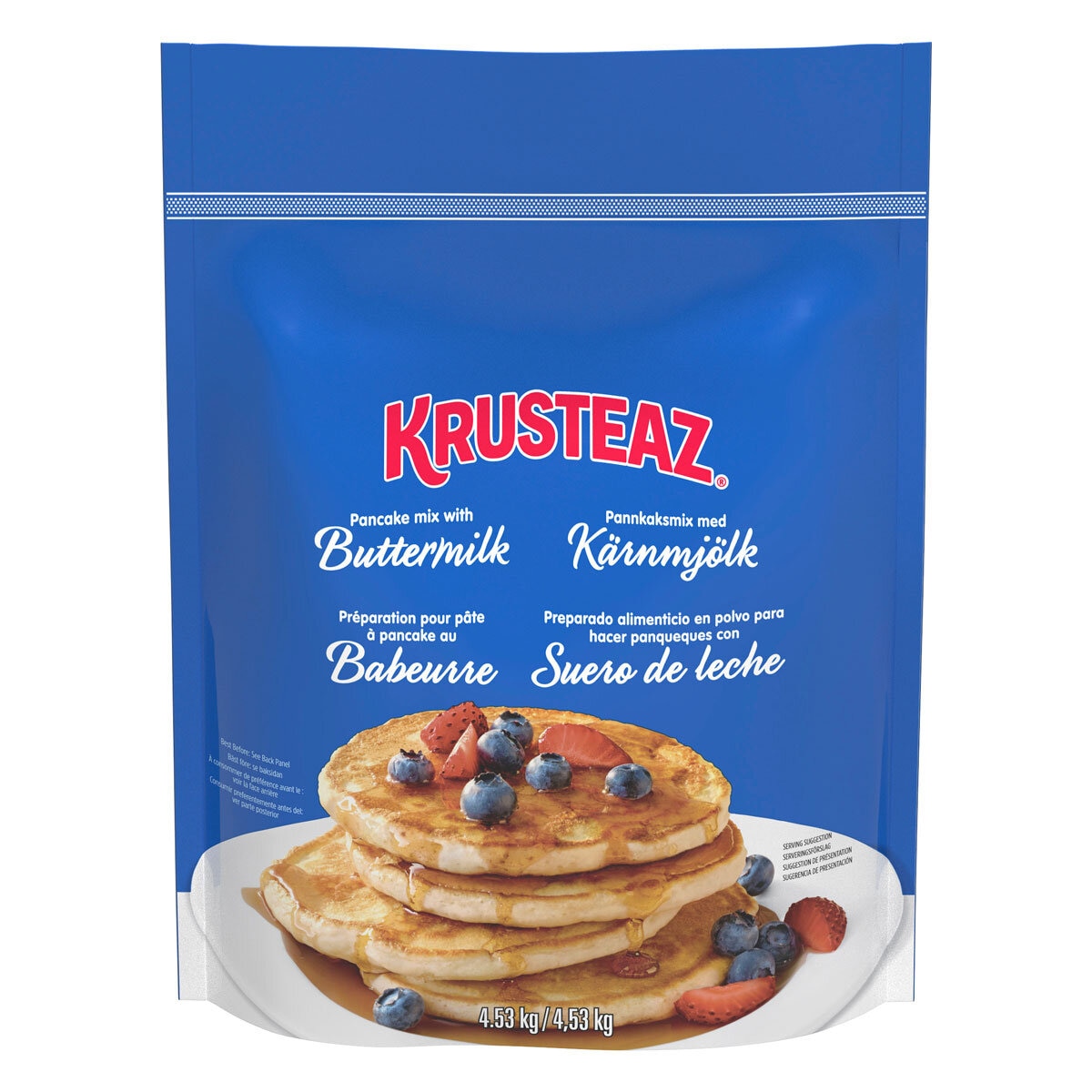 Krusteaz buttermilk pancake mix 4.53kg, UK version