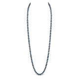 Costco black pearl necklace 7.5-8mm 18ct gold (British brand)