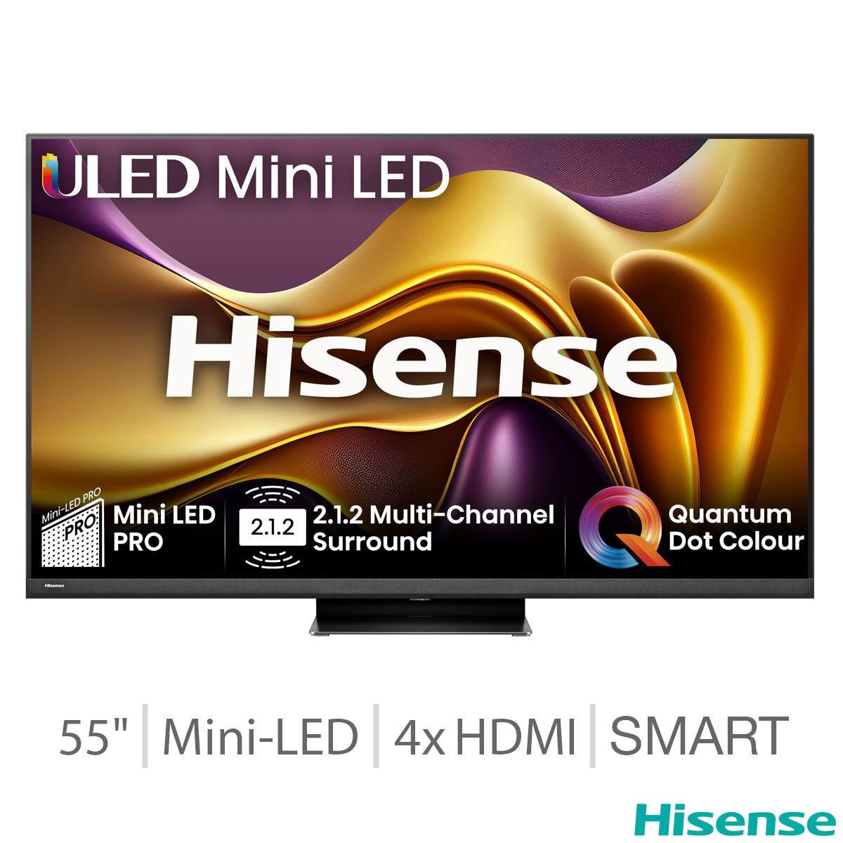 Hisense 55U86KQTUK 55 Inch Mini-LED Freely Smart TV GOODS Costco UK