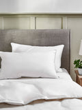 2 Pack Medium Duck Feather and Down Bed Pillows