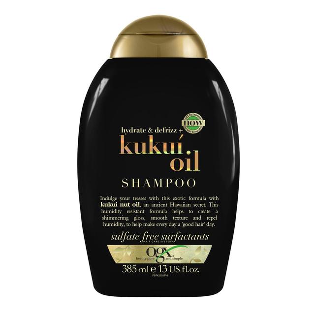 OGX Hydrate & Defrizz+ Kukui Oil pH Balanced Shampoo   385ml GOODS M&S   