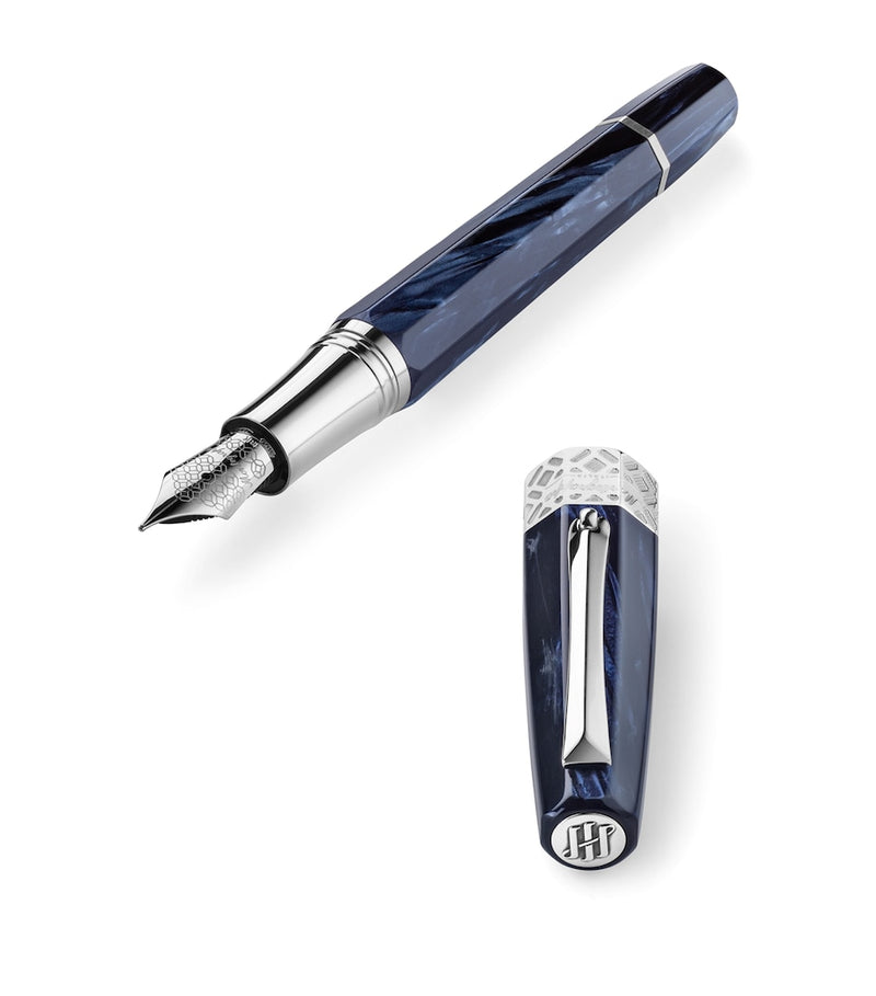 Montegrappa Extra Otto fountain pen with octagonal profile, imported from the UK