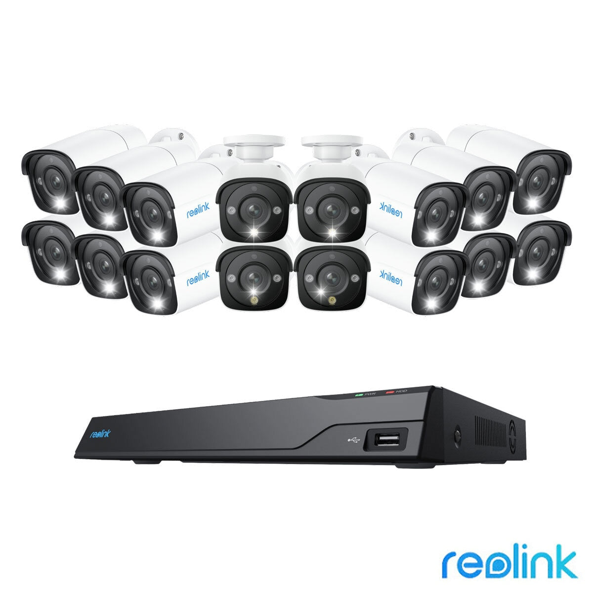Reolink NVR kit 16-channel 4TB HDD - British product