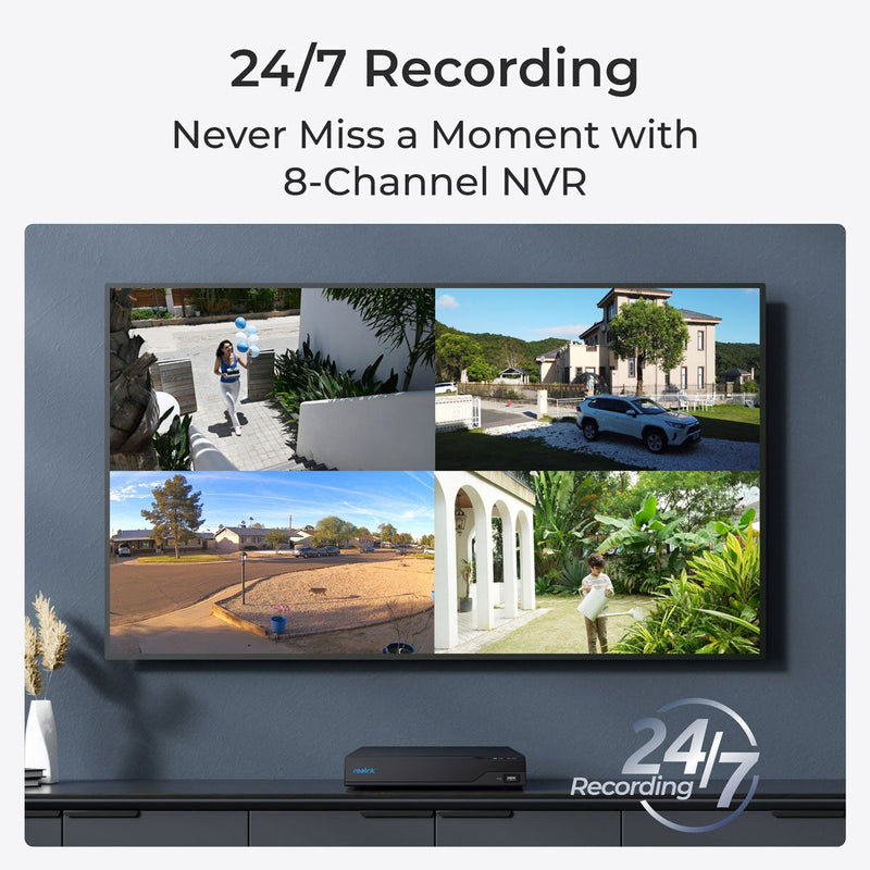 Reolink 12MP 4K PoE dome camera 4-pack, imported from the UK