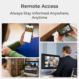 Reolink 12MP 4K PoE dome camera 4-pack, imported from the UK