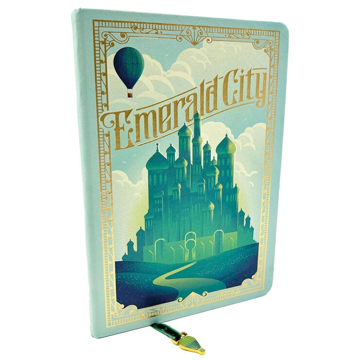 Wicked journal in three designs Glinda Elphaba Emerald City (British brand)