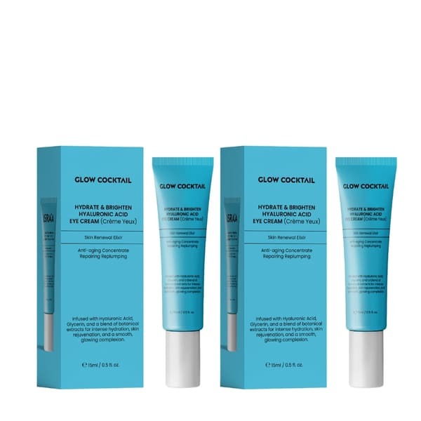 GlowCocktail Hydrate & Brighten Eye Cream 15ml - British product
