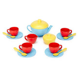 Green Toys Tea Set with Blue Teapot GOODS Superdrug   