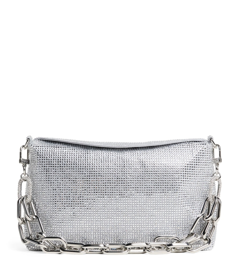 Judith Leiber Crystal Bowie shoulder bag, imported from the UK