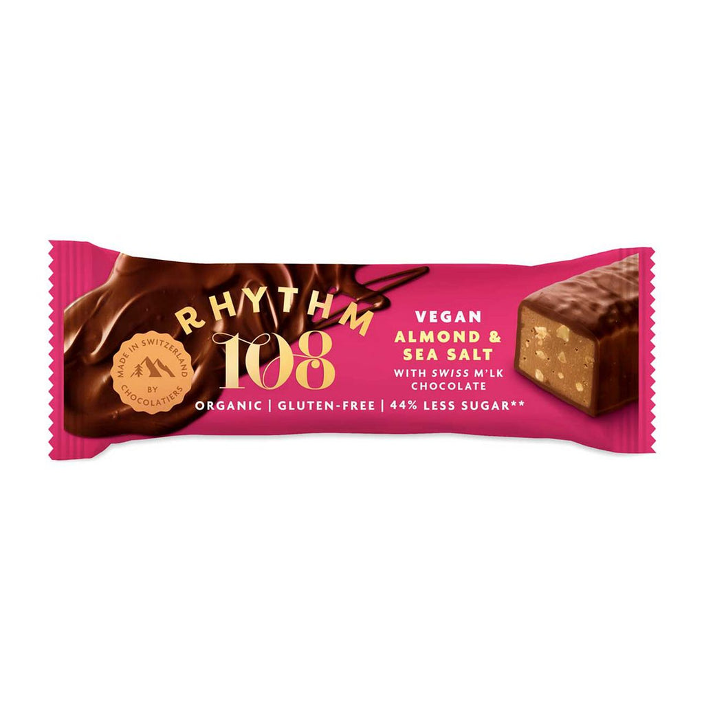 Rhythm108 Sweet'N Salty Almond Chocolate Bar - 33g