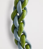 Prada Leather Braided Bracelet braided leather finish, UK version