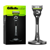 Gillette Labs Razor with Exfoliating Bar & Magnetic Stand Men's Toiletries Boots   