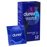 Durex Originals Extra Safe Condoms Regular Fit   12 per pack GOODS M&S   