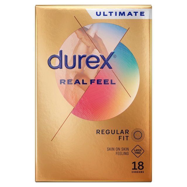 Durex Real Feel Non Latex Condoms 18 Pack   18 per pack GOODS M&S   