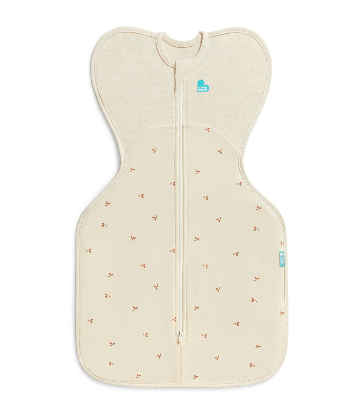 1.5 Tog Stretch-Cotton Twigs Swaddle (Small)
