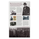 Royal Mail Winston Churchill stamp pack, imported from the UK