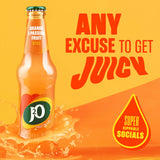 J2O Orange & Passion Fruit soft drink 10x275ml (British brand)