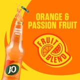 J2O Orange & Passion Fruit soft drink 4x275ml (British brand)